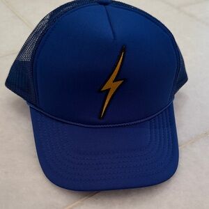 Aviator Nation women’s Blue Cap with Lightning Bolt
